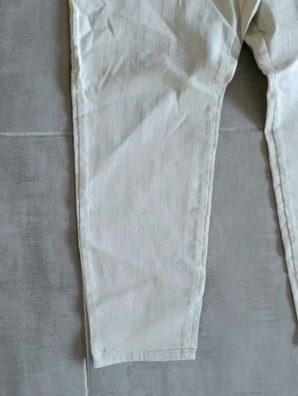 Jean Yoga Jeans verde claro T44 corte reto cintura alta novo com etiqueta – photo 7